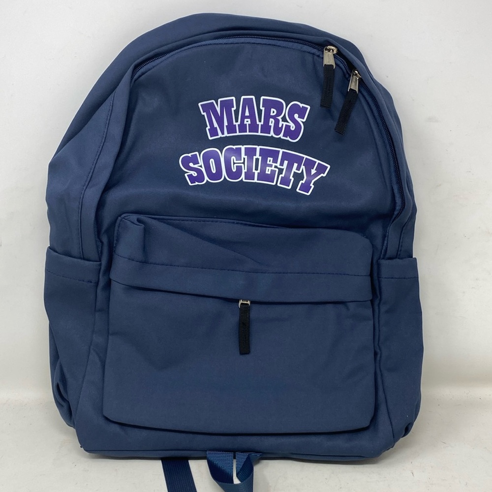 Mars Society brand new with tags backpack blue purple